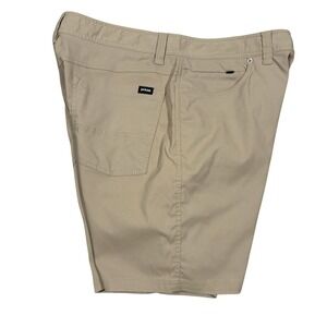 Prana Stretch Zion 5 Pocket Shorts Mens 36x8 Nylon Stretch Hiking Golf Sandbar
